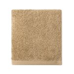 Serviette invité en coton biologique beige 40x60 Serviette invité en coton biologique beige 40x60