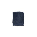 Serviette d'invité en coton bleu foncé 30x30 cm Serviette d'invité en coton bleu foncé 30x30 cm