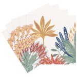 Serviettes en papier motif floral multicolore (x20) Serviettes en papier motif floral multicolore (x20)