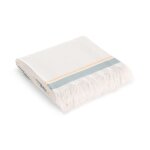 Serviette de plage en coton avec franges  rayures 90x180 cm