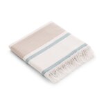 Serviette de plage en coton avec franges  rayures 90x180cm