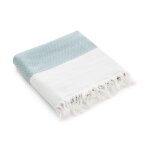 Serviette de plage en coton avec franges  rayures 90x180cm