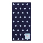 Serviette de plage enfants microfibre 75x150cm bleu Serviette de plage enfants microfibre 75x150cm bleu