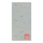 Serviette de plage enfants microfibre 75x150cm vert Serviette de plage enfants microfibre 75x150cm vert