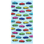 Serviette de plage enfant microfibre multicolore cars 70x140