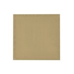 Serviette de table unie en lin jaune 45x45
