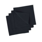 Serviette de table (x4) lin lav fusain 45x45