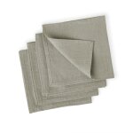 Serviette de table (x4) lin lav naturel 45x45