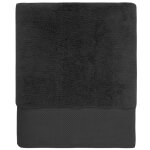 Serviette de toilette 560 g / m² noir 50x100 cm Serviette de toilette 560 g / m² noir 50x100 cm