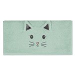Serviette de toilette enfant menthe 50x90 cm