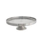 Serviteur dcoratif en aluminium argent d45
