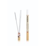 Set de 1 paille en verre rutilisable + 1 goupillon de nettoyage