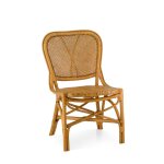 Set de 2 chaises en rotin beige