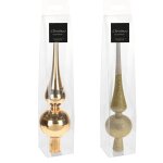 Set de 2 cimiers de sapin de nol dors