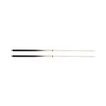 Set de 2 queues de billard - ramin - 145cm