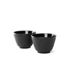 Set de 2 tasses à thé en fonte Set de 2 tasses à thé en fonte