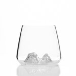 Set de 2 verres  spiritueux grand canyon & matterhorn