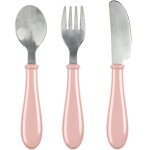 Set de 3 couverts bb old pink