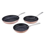 Set de 3 poêles 20 / 24 / 28cm greblon céramique Set de 3 poêles 20 / 24 / 28cm greblon céramique