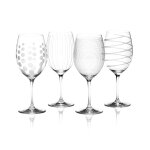 Set de 4 verres  vin rouge cheers