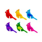 Set de 6 marqueurs de verre aperuche silicone 3 x 3 x 1 cm Set de 6 marqueurs de verre aperuche silicone 3 x 3 x 1 cm