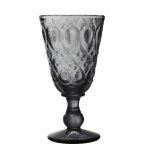 Set de 6 verres  vin gris anthracite lyonnais la rochre
