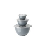 Set de bols  mixer et couvercles 6 pices bleu pastel