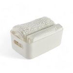 Set de douche 3 accessoires rideau tapis panier 180x180cm Set de douche 3 accessoires rideau tapis panier 180x180cm