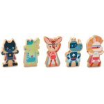 Set de jeu en bois des super - h�ros