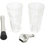 Set à mojito 2 verres et accessoires Set à mojito 2 verres et accessoires
