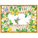 Set de table rectangulaire (40 x 30 cm) lot de 6 - capri