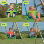 Sige de balanoire bb volutive ds 6 mois quadpod 4 en 1