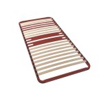Sommier cadre mtal  lattes 5 zones 4 cm 90 x 200 cm