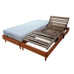 Sommier lectrique et matelas latex 2x80x200