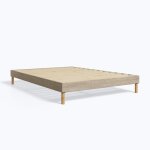 Sommier kit bois chêne clair 160x190cm Sommier kit bois chêne clair 160x190cm
