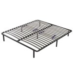 Sommier  lattes rglables cadre mtallique 6 positions 200x200cm