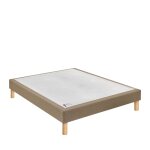 Sommier tapissier 140x190cm - bronze Sommier tapissier 140x190cm - bronze