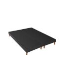 Sommier tapissier gris anthracite noir 2x80x200 Sommier tapissier gris anthracite noir 2x80x200