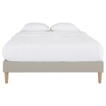 Sommier tapissier � lattes, beige 120 x 190 cm