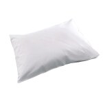 Sous - taie oreiller en coton blanc 50x70cm
