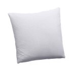 Sous - taie oreiller en coton blanc 50x70cm