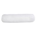 Sous - taie traversin en coton blanc l. 140