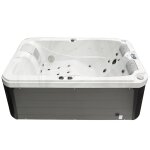Spa pour 2 personnes, marbré blanc 210x148x78 cm Spa pour 2 personnes, marbré blanc 210x148x78 cm