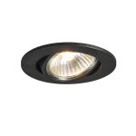 Spot  encastrer en aluminium noir