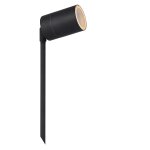 Spot d'ext�rieur � planter m�tal h36, 5cm noir