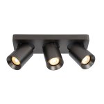 Spot mtal 3 lumires anthracite