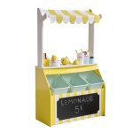 Stand de limonade en bois, 100 cm, blanc