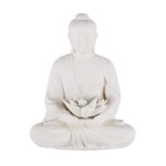Statue bouddha en magnsie crue h52