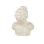 Statuette buste femme beige effet vieilli h50 Statuette buste femme beige effet vieilli h50