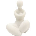 Statuette femme en polygrès blanc Statuette femme en polygrès blanc